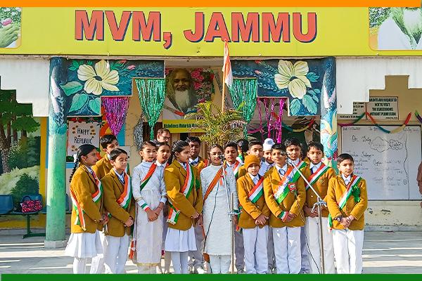 Republic Day Celebrations 2023 @ MVM Jammu.