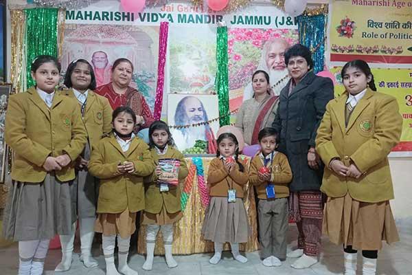 Celebrated National Girl child day on 24th Jan 2023 at MVM Jammu.