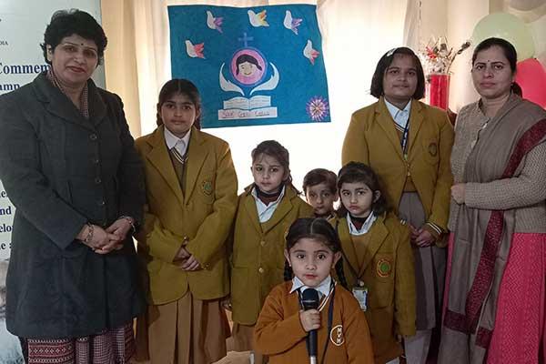 Celebrated National Girl child day on 24th Jan 2023 at MVM Jammu.